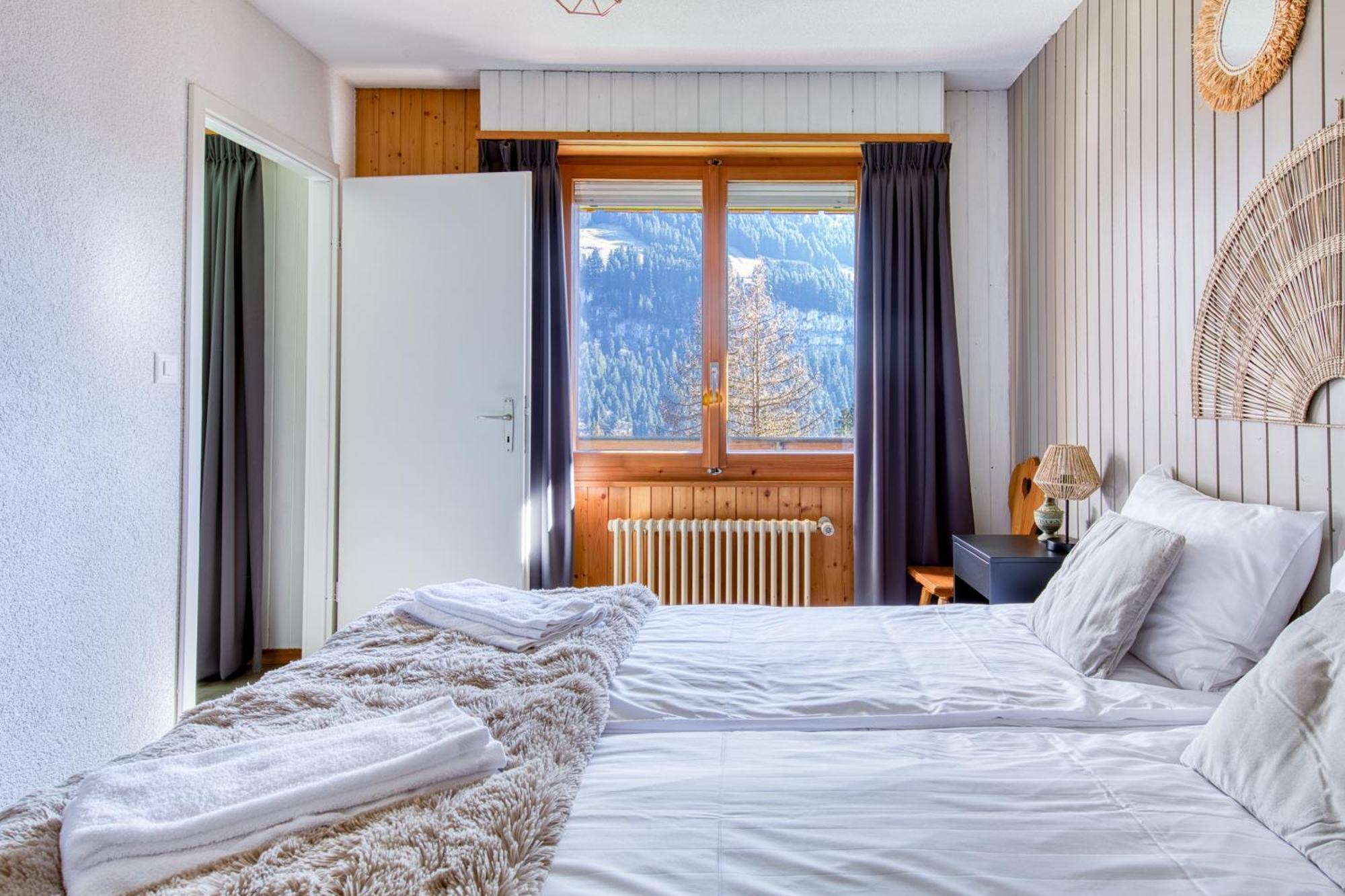 Val Air F75 Peace & Panoramic Views Apartment Champery Luaran gambar